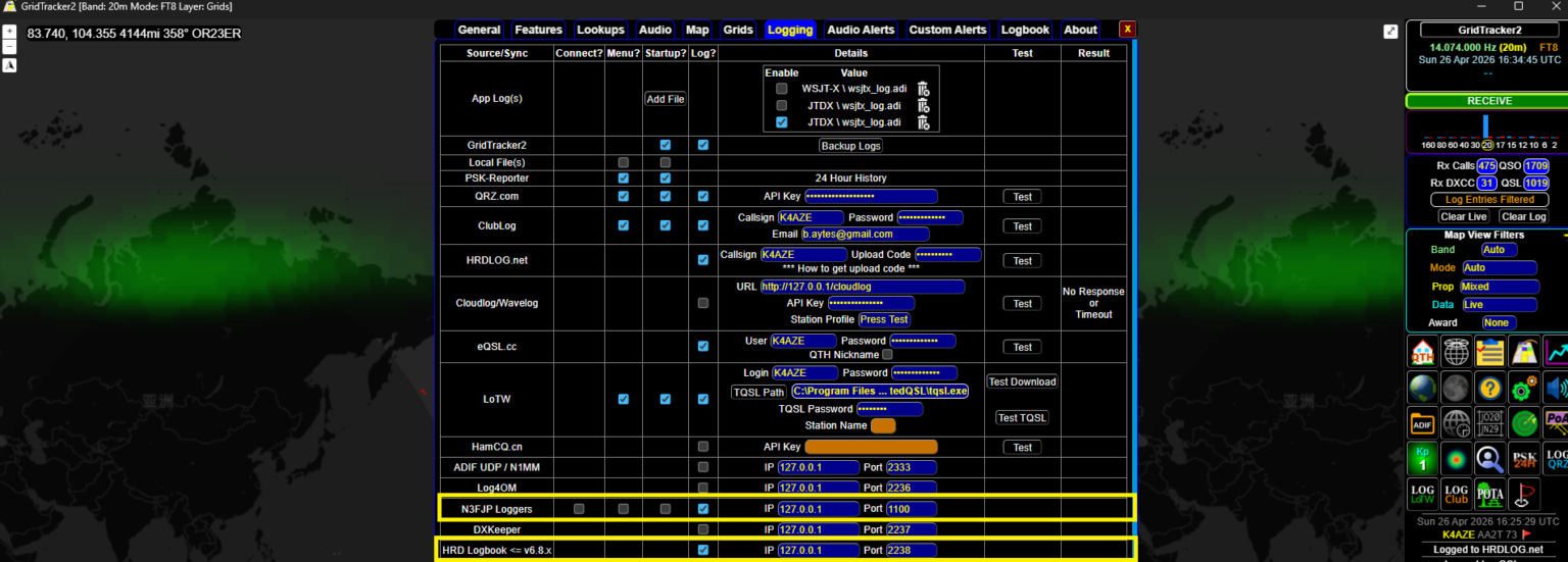 Gridtracker, WSJT-X, and N3FJP Integration Guide - World Radio League